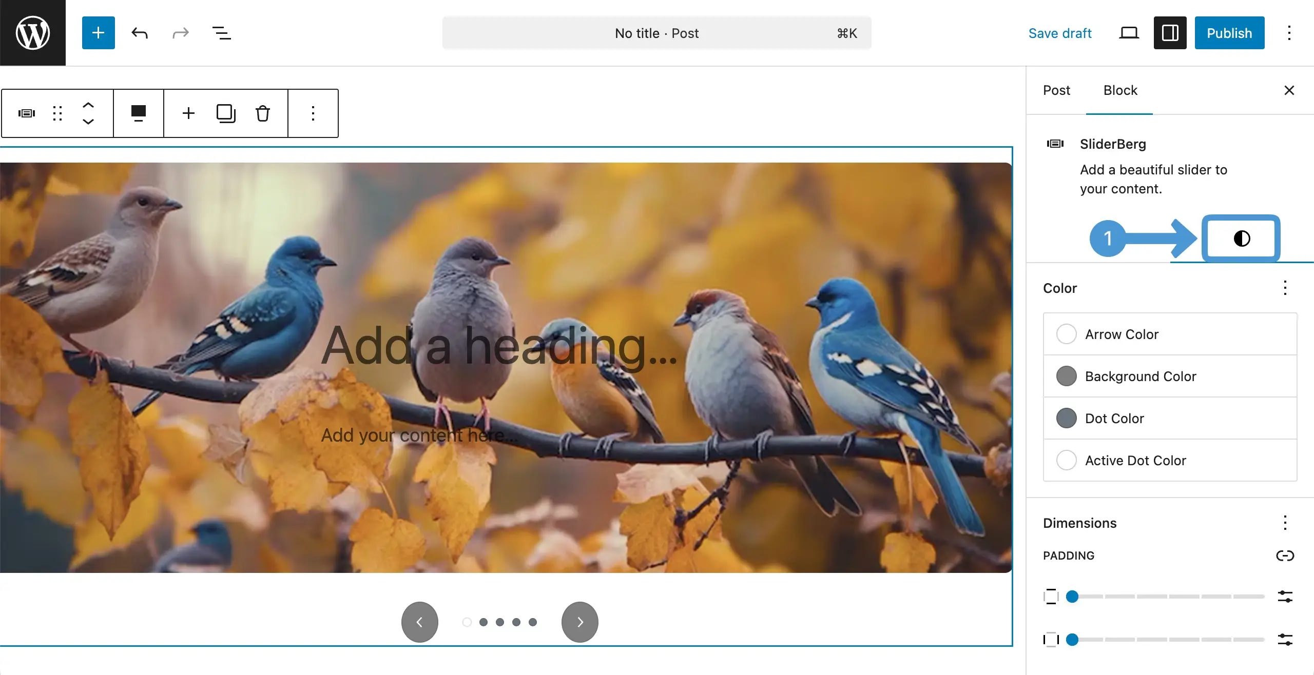 Stylize the Sliderberg Block